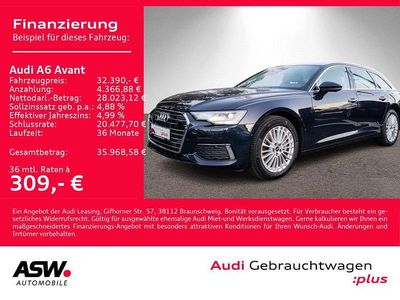 Gebraucht Audi A6 Design 265 PS (194 kW) 2022 Firmamentblau metallic Kombi