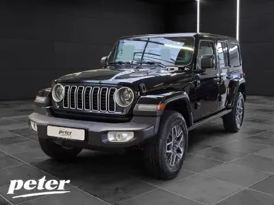 Neu Jeep Wrangler Sahara 272 PS (200 kW) 2025 Schwarz SUV