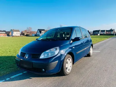 Gebraucht Renault Scénic II 113 PS (83 kW) 2006 Blau Van / Kleinbus