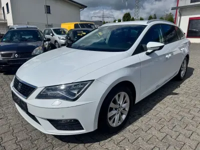 Używany Seat Leon ST Style 110 KM (80 kW) 2018 Biały Kombi