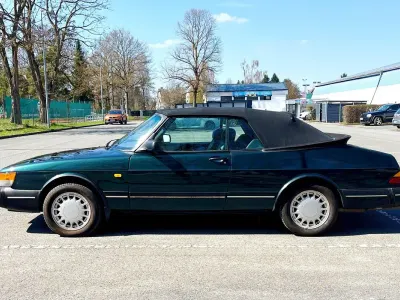 Gebraucht Saab 900 Cabriolet 126 PS (92 kW) 1990 Grün Cabrio