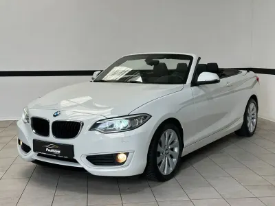 Gebraucht BMW 220 Advantage 184 PS (135 kW) 2015 Weiß Cabrio