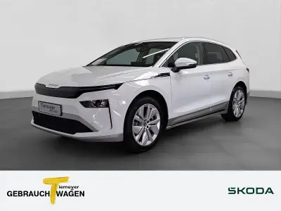 Gebraucht Skoda Enyaq iV Clever 210 kW (286 PS) 2025 Weiß SUV