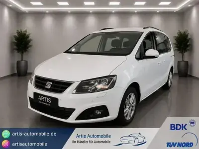Gebraucht Seat Alhambra Style 150 PS (110 kW) 2018 Weiß Van / Kleinbus