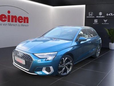 Gebraucht Audi A3 Advanced 150 PS (110 kW) 2021 Blau Limousine