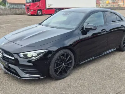 Gebraucht Mercedes CLA200 AMG line 163 PS (119 kW) 2022 Schwarz Coupé
