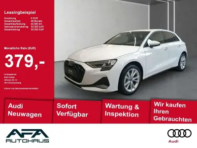 Nouvelle Audi A3 Sport 116 ch (85 kW) 2025 Blanc Berline