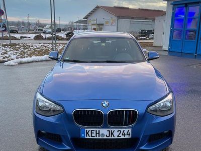 Gebraucht BMW 116 M Sport 116 PS (85 kW) 2014 Blau Kleinwagen