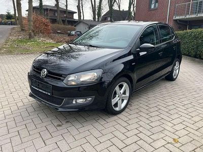 Gebraucht VW Polo Match 69 PS (50 kW) 2012 Schwarz Kleinwagen