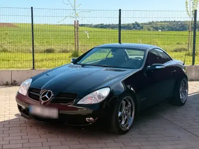 Gebraucht Mercedes SLK200 163 PS (119 kW) 2005 Schwarz Cabrio