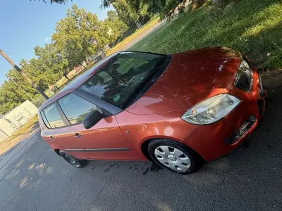 Gebraucht Skoda Fabia 60 PS (44 kW) 2008 Orange Kombi