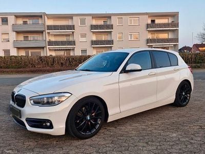 Gebraucht BMW 118 Sport Line 150 PS (110 kW) 2017 Weiß Kleinwagen