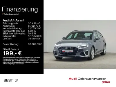 Gebraucht Audi A4 S-Line 204 PS (150 kW) 2023 Daytonagrau perleffekt Kombi