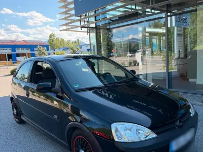 Gebraucht Opel Corsa 75 PS (55 kW) 2002 Schwarz Kleinwagen