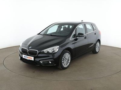 Gebraucht BMW 218 Active Tourer Luxury Line 136 PS (100 kW) 2017 Schwarz Van / Kleinbus