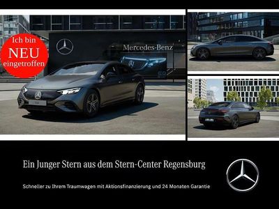 Metalliclack selenitgrau Gebraucht 2024 Mercedes EQE300 AMG Limousine | 50.870 € (Etwas zu teuer)