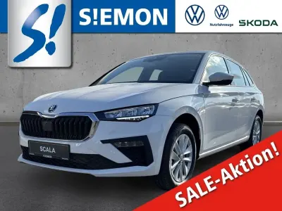 Gebraucht Skoda Scala Selection 95 PS (69 kW) 2024 Weiss Kleinwagen