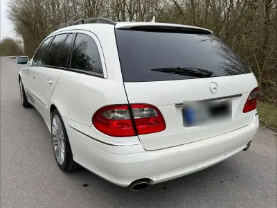 Brugt Mercedes E220 Avantgarde 170 HK (125 kW) 2008 Hvid Stationcar