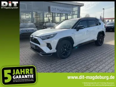 Gebraucht Toyota RAV4 Hybrid Sport 306 PS (225 kW) 2023 Platinumweiß perleffekt/ dach schwarz SUV