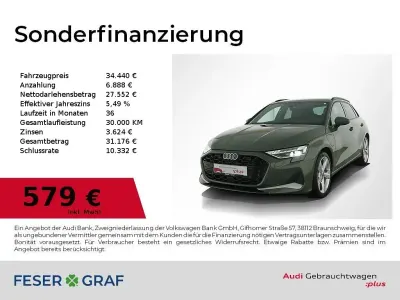Gebraucht Audi A3 Ambiente 204 PS (150 kW) 2025 Distriktgrün metallic Limousine