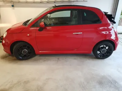 Gebraucht Fiat 500C 86 PS (63 kW) 2013 Rot Cabrio