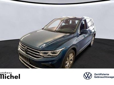 Blau Gebraucht 2022 VW Tiguan Elegance SUV | 33.730 € (Fairer Preis)