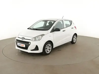 Gebraucht Hyundai i10 Basis 67 PS (49 kW) 2017 Weiß Kleinwagen