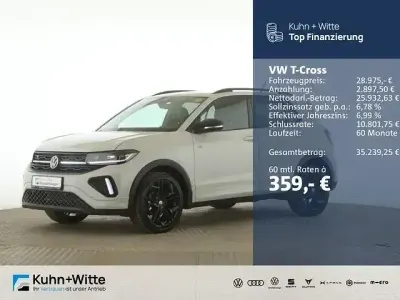 Używany VW T-Cross R-line 150 KM (110 kW) 2025 Szary SUV