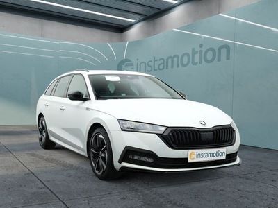 Weiß Gebraucht 2024 Skoda Octavia SportLine Kombi | 32.749 € (Guter Preis)