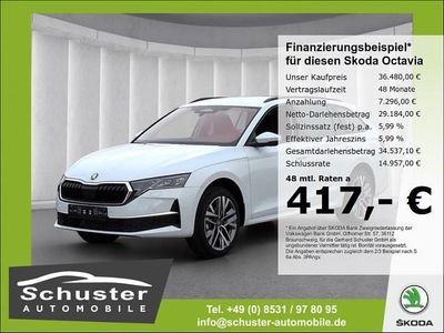 Neu Skoda Octavia 150 PS (110 kW) 2026 Moonweiss metallic Kombi