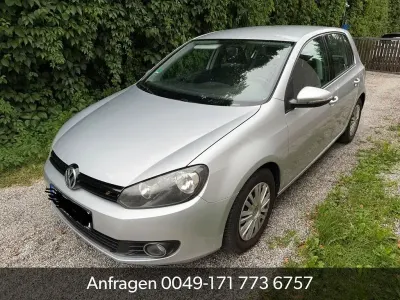 Gebraucht VW Golf VI Trendline 86 PS (63 kW) 2011 Silber Kleinwagen
