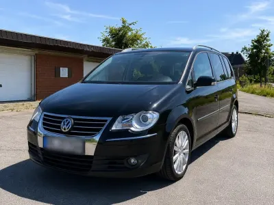 Gebraucht VW Touran Highline 140 PS (102 kW) 2007 Schwarz Van / Kleinbus