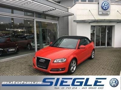 Gebraucht Audi A3 Cabriolet S-Line 105 PS (77 kW) 2010 Rot Cabrio