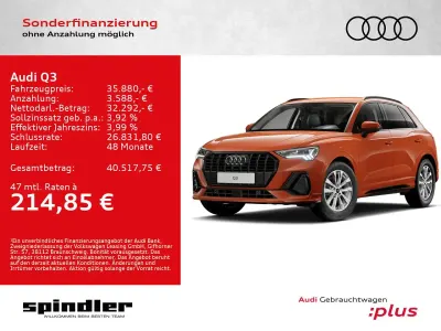 Gebraucht Audi Q3 S-Line 150 PS (110 kW) 2026 Orange SUV