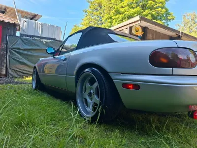 Gebraucht Mazda MX5 116 PS (85 kW) 1991 Silber Cabrio