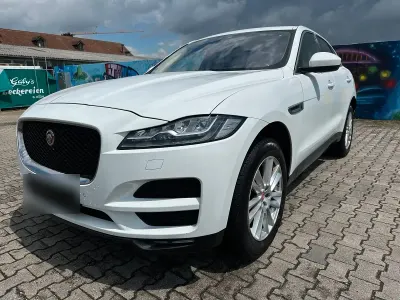 Gebraucht Jaguar F-Pace 241 PS (177 kW) 2017 Weiß SUV