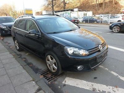 Gebraucht VW Golf VI Trendline 105 PS (77 kW) 2011 Schwarz Kleinwagen