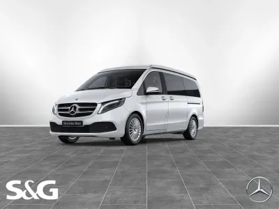 Gebraucht Mercedes V220 Edition 163 PS (119 kW) 2023 Bergkristallweiß metallic Van / Kleinbus