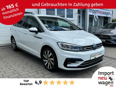 Gebraucht VW Touran Highline 150 PS (110 kW) 2020 Pure white Van / Kleinbus