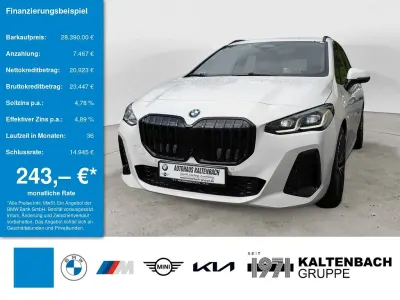 Gebraucht BMW 218 Active Tourer M Sport 136 PS (100 kW) 2024 Weiß Van / Kleinbus