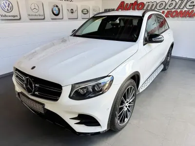 Gebraucht Mercedes GLC300 AMG line 245 PS (180 kW) 2017 Polarweiss SUV