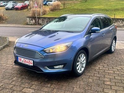 Schwarz Gebraucht 2018 Ford Focus Titanium Kombi | 8.790 € (Guter Preis)