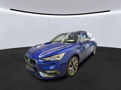 Usata Seat Leon FR 204 CV (150 kW) 2021 Blu Berlina