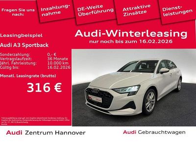 2y gletscherweiß metallic Gebraucht 2025 Audi A3 Advanced Plus Limousine | 29.450 € (Guter Preis)