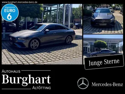 Gebraucht Mercedes CLA180 AMG line 136 PS (100 kW) 2025 Lack mountaingrau Coupé