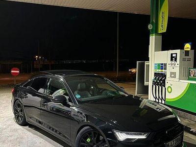 Używany Audi A6 S-Line 340 KM (250 kW) 2019 Czarny Sedan/Limuzyna