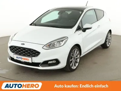 Gebraucht Ford Fiesta Vignale 140 PS (102 kW) 2018 Weiß Kleinwagen
