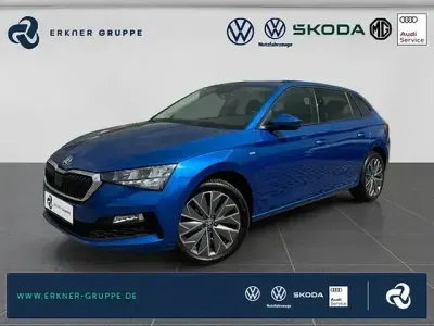 Gebraucht Skoda Scala Tour 110 PS (80 kW) 2022 Raceblau metallic Kleinwagen
