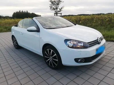Gebraucht VW Golf Cabriolet Life 122 PS (89 kW) 2013 Weiß Cabrio