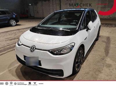 Gebraucht VW ID.3 Pro Performance 150 kW (204 PS) 2021 Gletscherweiss metallic schwar Kleinwagen